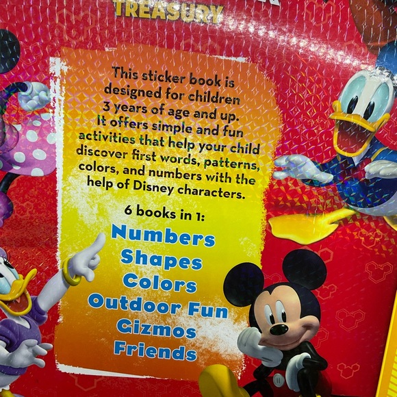 NWOT MICKEY TREASURY STICKER BOOK - Picture 11 of 12